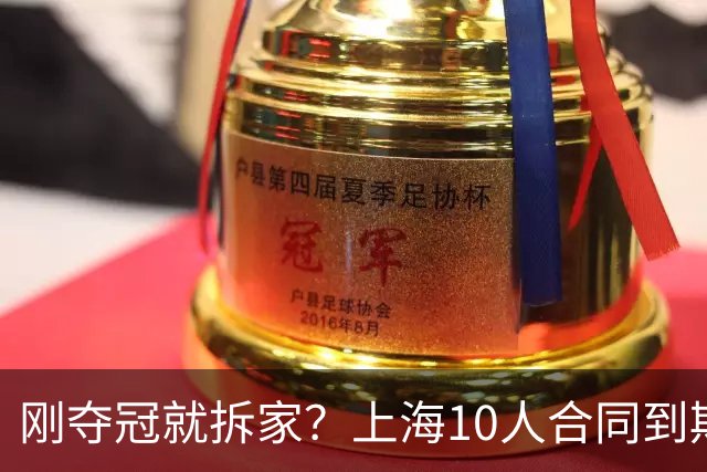 刚夺冠就拆家？上海10人合同到期，4人大概率离队，张镇麟存疑？