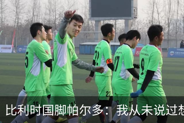 比利时国脚帕尔多：我从未说过想为西班牙出战，我做出了正确决定